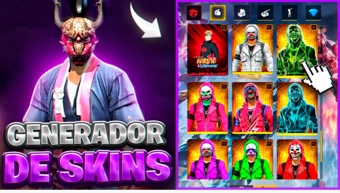 🎨 Generador de Skins Free Fire 2025: ¿Funciona? ¿Es Seguro? Descubre la Verdad